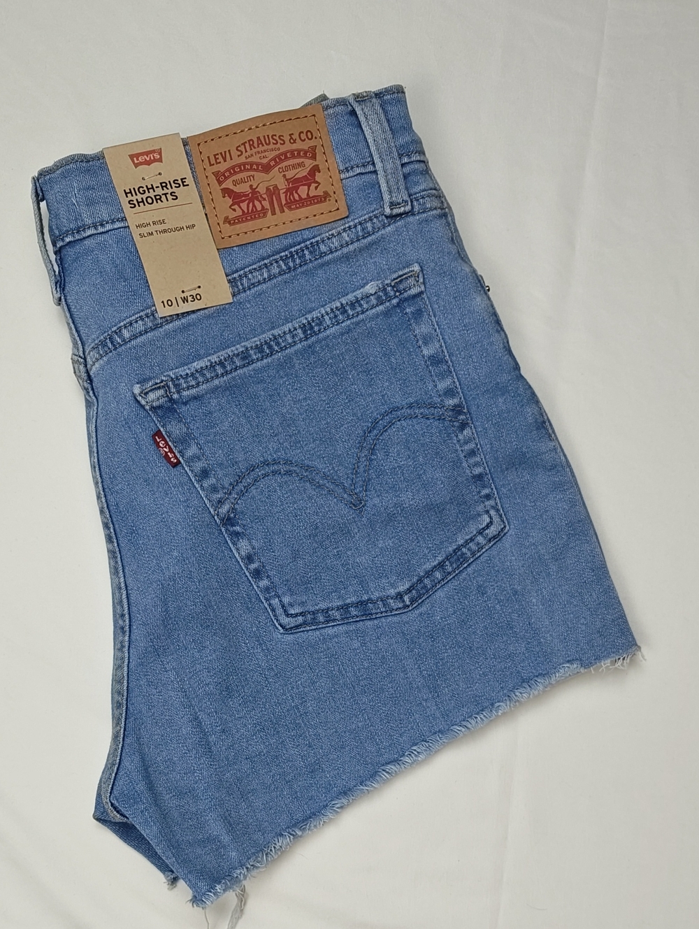 Levi's High-Rise Denim Shorts Women's Size 30